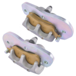 2pcs Front Brake Calipers & Sintered Pads Replacement for Can-Am Commander Defender Maverick 705601462+705601463 - Image 7