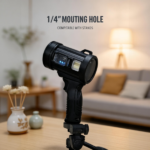 "Rechargeable Spotlight, Super Bright Spotlight Flashlight, Long Running Spot Light Searchlight, Outdoor Handheld LED Flashlight High Lumens with Solar Panels for Hunting Camping Boat " - Image 8