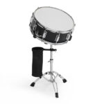 14 x 5.5in Snare Drum Set with Drumstick Holder, Snare Drum Bag, Strap, Mute Pad & Drum Stick for Beginner Student Black - Image 6