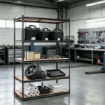 48" L x 24" W x 72" H Heavy Duty Garage Shelves, 5-Tier Adjustable Utility Rack with 2000 lbs Capacity
