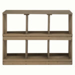 Nesting Boxes for Chickens, Wooden Chicken Nesting Box, Laying Eggs Nest Box for Chickens Hens Ducks, Gray, 6 Compartments - Image 2