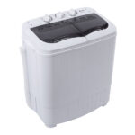 same code 05164613 Compact Twin Tub with Built-in Drain Pump XPB35-188S 14.3(7.7 6.6)lbs Semi-automatic Gray Cover Washing Machine - Image 21