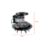 Combustion Exhaust Blower Motor 80602 Replacement for Ashley, King, US Stove, Vogelzang 5501S AP5710 5660 VG5770 VG5790 - Image 10