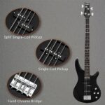 [Do Not Sell on Amazon] GIB Electric Bass Guitar Full Size 4 String Black - Image 21