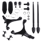 12x Front Suspension Lower Control Arms Tie Rods Kit fit for Honda CR-V 2002-2004 - Image 7