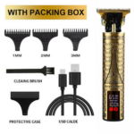 LCD Professional Hair Clippers Beard Trimmer Men Hair Cutting Cordless Barber Shaving Machine (US Logistics For USPS/DHL/Fedex/UPS. No designated logistics accepted TK/TMEU only For self-pickup - Image 9
