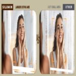 Bathroom Vanity Mirror with Light for Wall Smart LED 32×24 Frame Makeup Mirror for Over Sink Dimmable 3 Colors Temperature[Unable ship on weekends, TK/TEMU only for pickup, only TX10643 warehouse supports GOFO] - Image 7