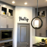 CIFbuy Metal Baked Paint Pantry Sign Wall Art Modern Kitchen Pantry Decor (TikTok, temu pickup) - Image 5