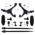 12x Front Suspension Lower Control Arms Tie Rods Kit fit for Honda CR-V 2002-2004 - Image 5
