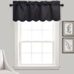 2 Panels Blackout Window Treatment Valances - Image 3
