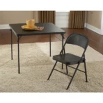 Steel Folding Chair (4 Pack), Black (Shipment from Walmart) - Image 6