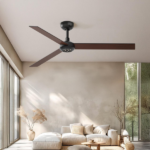 52 inch Modern Ceiling Fan with Lights,Remote Control, 3 Plywood Blades,6-Speed,Dimmable, Noiseless Reversible DC Motor,Indoor/Outdoor Ceiling Fan for Living Room Bedroom patio, 3D-X3[Unable ship on weekends, TK/TEMU only for pickup, only TX10643 warehouse supports GOFO] - Image 9