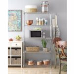 3-Drawer File Cabinet with Wheels, Rolling Wood Printer Stand with Open Storage Shelves for Home Office, White - Image 12
