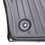 2nd Row Floor Liners+Rear Floor Mat Kit fit for Ford Edge 2015-2025 Rubber TPE - Image 4