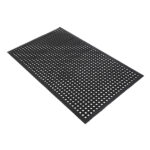 Bar Kitchen Industrial Multi-functional Anti-fatigue Drainage Rubber Non-slip Hexagonal Mat 150*90cm Same code 56392233 - Image 3