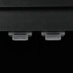 Black Triangle Bathroom Storage Cabinet with Adjustable Shelves, Freestanding Floor Cabinet for Home Kitchen - Image 12