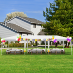 Same Code 90237167 3*9m Non-Cloth PE Cloth Plastic Sprayed Iron Pipe Outdoor Party Tent White - Image 10