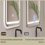 Bathroom Vanity Mirror with Light for Wall Smart LED 32×24 Frame Makeup Mirror for Over Sink Dimmable 3 Colors Temperature[Unable ship on weekends, TK/TEMU only for pickup, only TX10643 warehouse supports GOFO] - Image 10