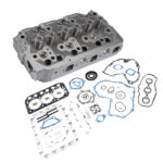 Cylinder Head Assy & Gasket Set for Mitsubishi S3L CAT EC25 Caterpillar 303SR - Image 4