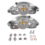 2PCS Front Left & Right Brake Calipers Replacement for Honda Civic 1990-2000, CRX 1990-1991 19-B1380 19-B1379 - Image 3