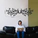 CIFbuy Modern Minimalist iron Leaf Wall Art Set for Living Room Bedroom Office (TikTok, temu pick-up service) - Image 5
