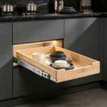 14"W x 21"D Pull Out Cabinet Organizer, Heavy-Duty Wood Drawer with Soft Close Slides for Kitchen & Pantry - Image 6