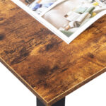 [Old code:20660718]110cm Decent High Strength Wooden Computer Desk Oak - Image 18