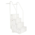 Replace 92690295 85*68*198cm PE Swimming Pool Escalator White - Image 10