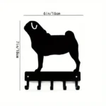 CIFbuy™ Chic Black Metal Wall Hook Home Decor Holiday Gift Wall Sculpture (TikTok, temu pick-up service)