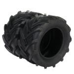 2 Pcs Super Lug 24x12.00-12 24X12.00X12 Lawn Tractor Tires Very Wide 6 Ply Rated