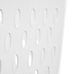 (2 pack) Extra Large 2.7 Bushel Plastic Laundry Basket with 2 Carry Handles, White, Adult (Shipment from Walmart) - Image 2