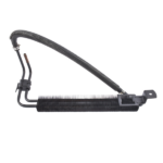 Power Steering Oil Cooler Fit for Chevy Avalanche Silverado Tahoe Suburban GMC Sierra Yukon Cadillac Escalade Black Steel 25918689 918-309 918309
