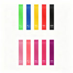10 PCS Resistance Bands Loop Exercise Strength Workout Fitness Yoga Booty Band (US Logistics only For USPS.TK/TMEU only For self-pickup) - Image 4
