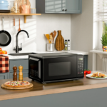 0.7 Cu ft Countertop Microwave Oven, 700 Watts, Black, New (Shipment from Walmart) - Image 5