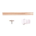 [Do Not Sell on Amazon] 10 x 6" Snare Drum Poplar Wood Drum Percussion Set Wood Color - Image 4
