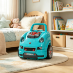 Teal Kids Mechanic Truck Engine Toy Set: Interactive Car Service Play Set for Toddlers - Image 5