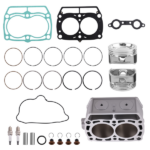 TOP END REBUILD PISTONS, CYLINDER, GASKETS fit for POLARIS RZR, RANGER 800 2008-2016 - Image 2