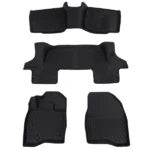 Front Floor Mats And Rear Floor Mat fit for Ford Explorer 2017-2019 1st + 2nd row