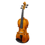 New 3/4 Acoustic Violin with Hard Case,Violin Bow,Shoulder Rest,Rosin,Extra Strings and Sourdine - Image 2