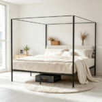 Canopy Bed Frame Only bed frame - Image 4