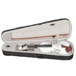 Do Not Sell on Amazon GV103 4/4 Spruce Panel Violin Matte White - Image 4