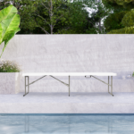 6FT Outdoor Courtyard Foldable Bench - Image 16