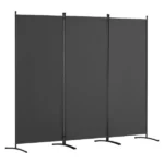 3 Panel Room Dividers, Foldable 89*72 Inch Privacy Panels, Cloth Sectional Dividers for Workspace, Bedroom, Meal Space, Study Room (Shipment from Walmart)
