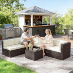 Pieces Patio Furniture Set - Image 7