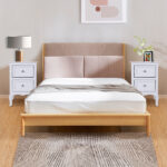 Oid Code 48714449/34800355 2pcs Country Style Two-Tier Night Tables Large Size White - Image 32