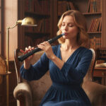 Portable Wireless MIDI Electronic Saxophone - 100 Tones, 3W Hi-Fi Speaker, 12hrs Playtime, 0.7lbs (Black ABS) - Image 8