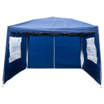 3 x 3m Two Doors & Two Windows Practical Waterproof Right-Angle Folding Tent Blue - Image 65