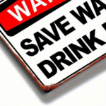 CIFbuy Vintage Metal Sign Save Water Drink Beer Funny Quote Plaque Waterproof Rustproof 8x12 Inch 2D Flat Wall Art For Bathroom Man Cav TikTok, TikTok, Cav Self-pickup Logiopics - Image 6
