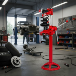 2200 lb support spring assembly/disassembly machine, red, workshop equipment and applications - Image 9