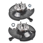 Pair Left+Right Steering Knuckle & Hub Bearing Fit for Honda Civic Si 2006-2011 L4 2.0L - Image 2